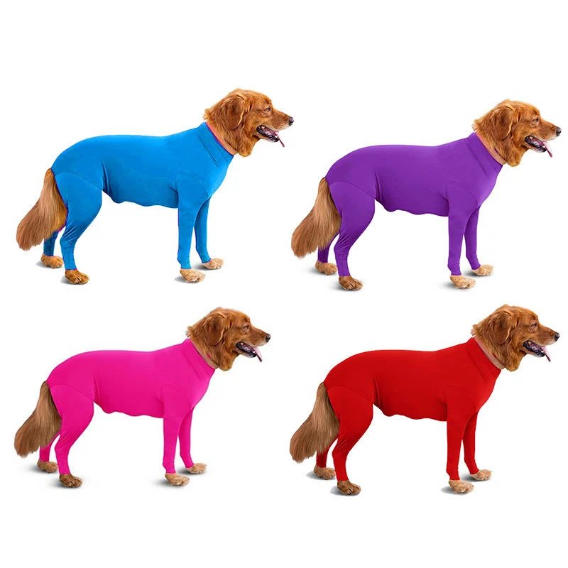 中大型猫全包狗四脚秋冬狗狗四脚衣服宠物服猫咪弹力打底衫