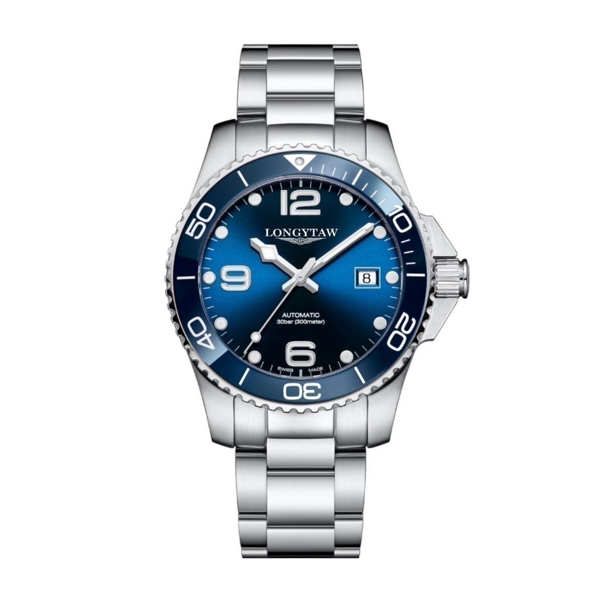 New high-end fully automatic mechanical watch men's sports stainless steel watch