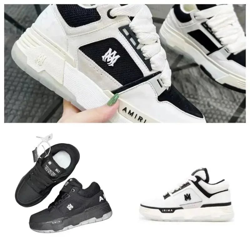Amiri Ma 1 Sneakers - Amiri - Leather - Black/White