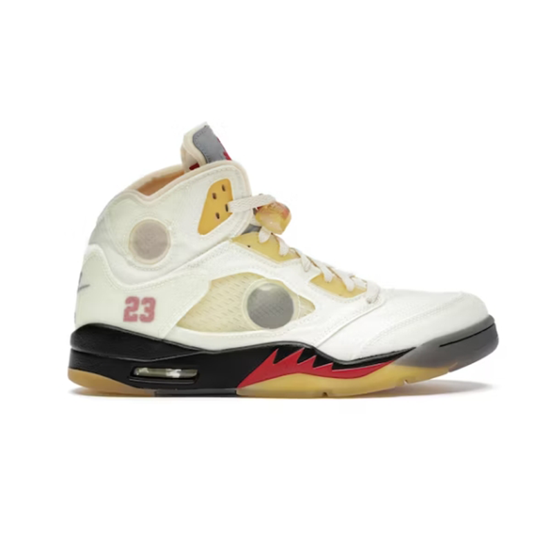 LJR   5 Retro Off-Wh1te Sail Fashion sneakers