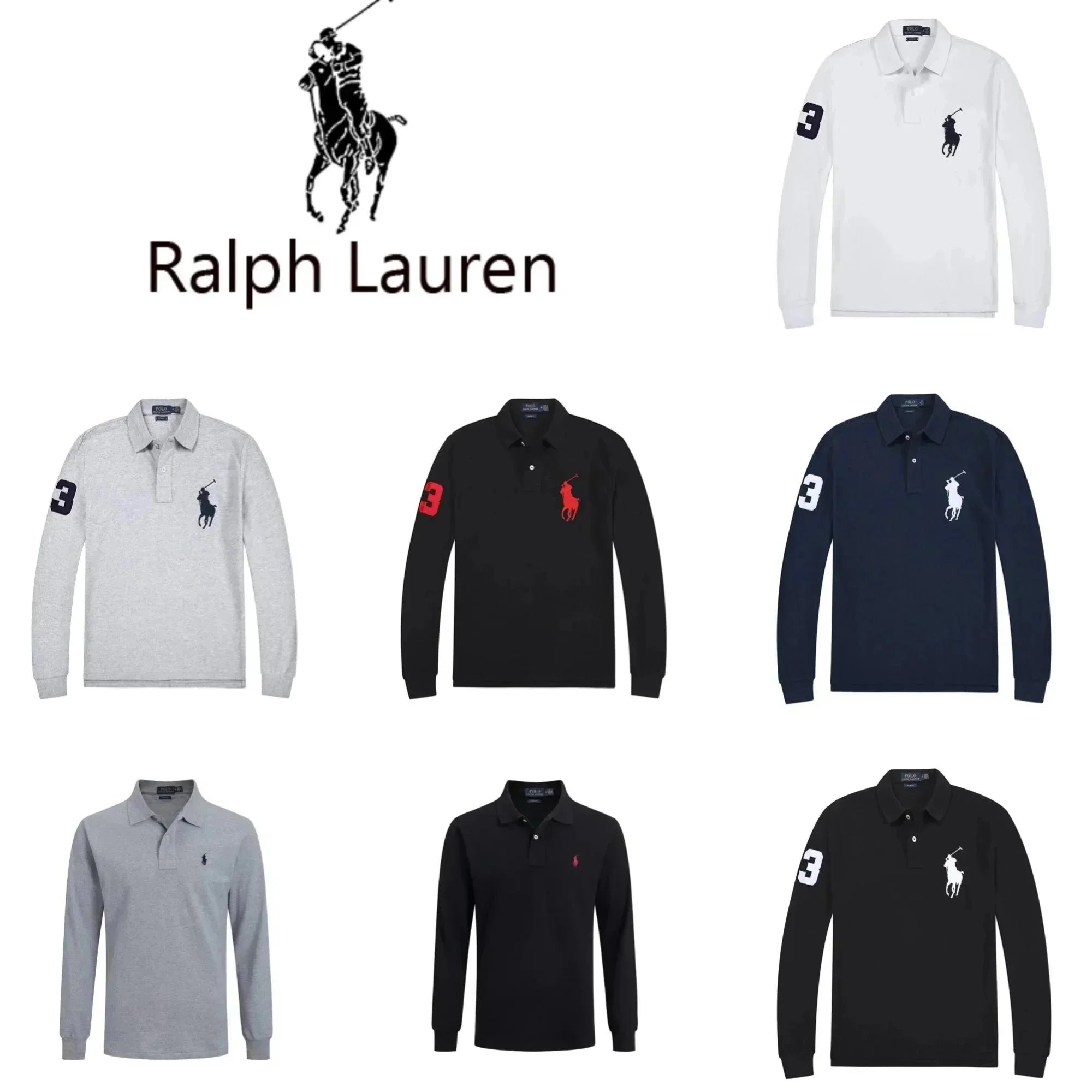 Polo Ralph Lauren Men's Mesh Shirt Black Navy Andover Heater Red Big Pony