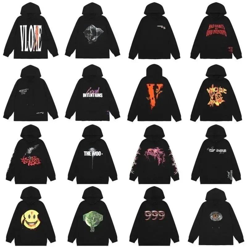 Men's Tracksuits Hell Star Hoodie Fashion Hellstar Flame Printed and Womens Loose Coat Pullover Sweater Pink Spider Hooded