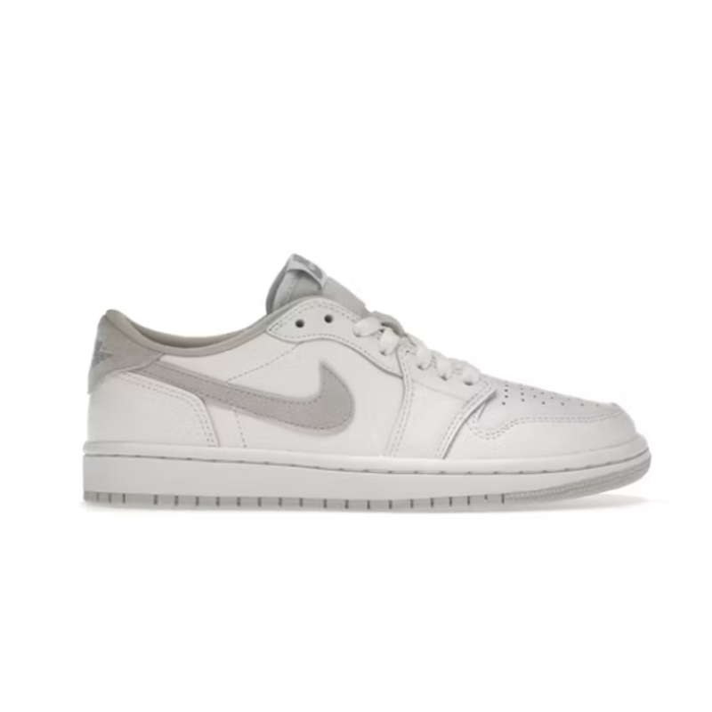 LJR   1 Low  Neutral Grey Fashion sneakers