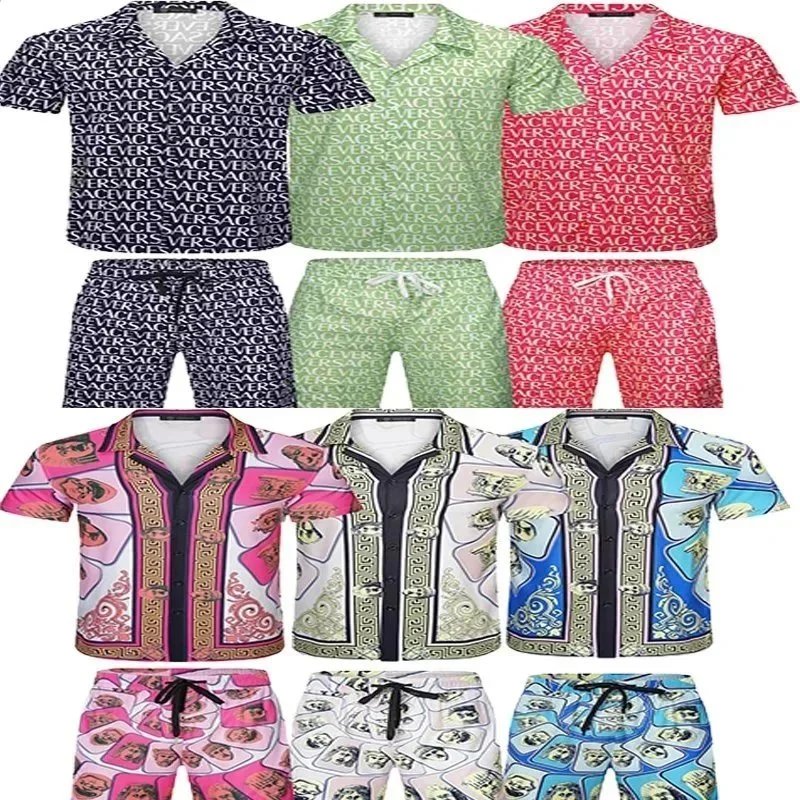 Classic fashion breathable short sleeve suit -1052
