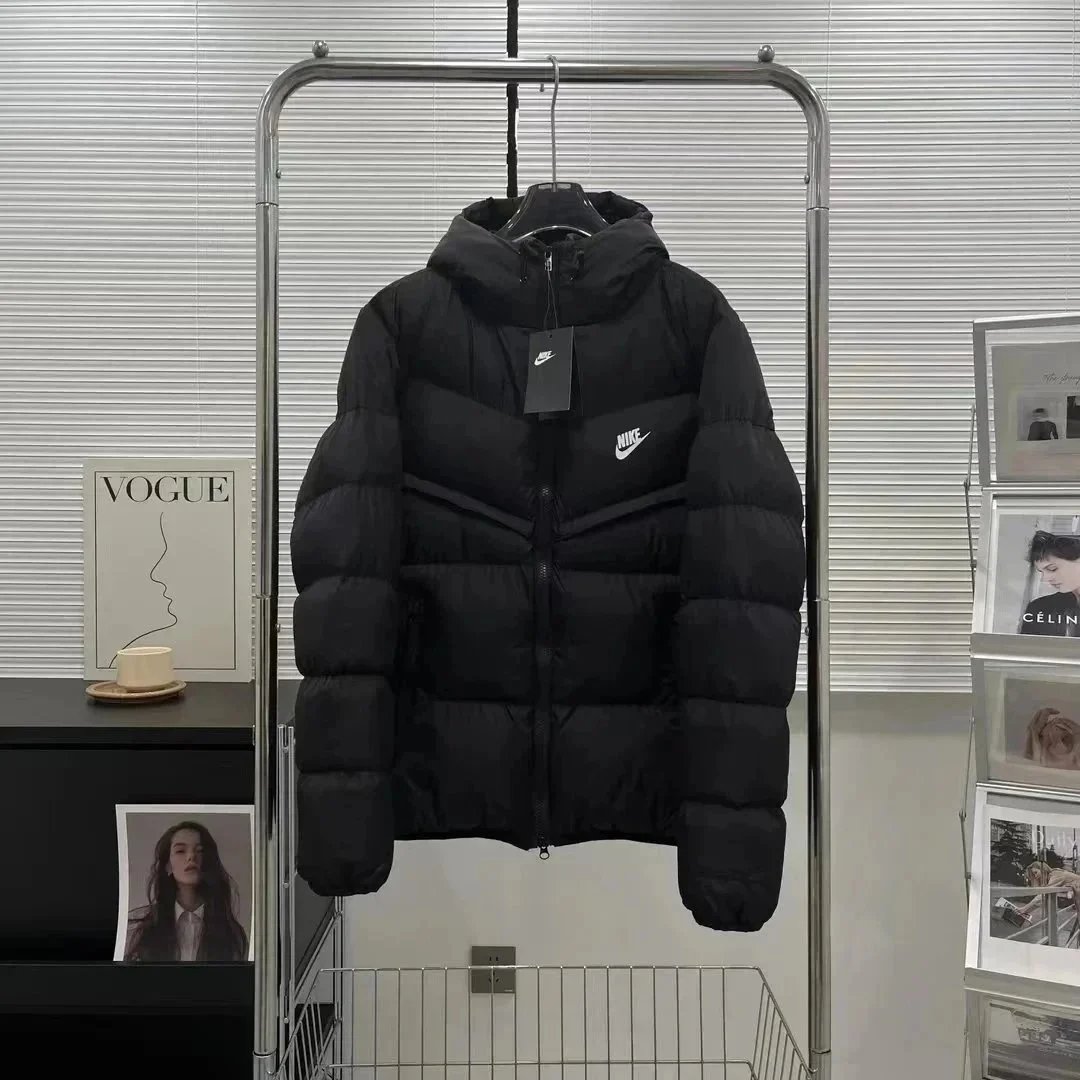 Versatile fashionable down jacket-0834