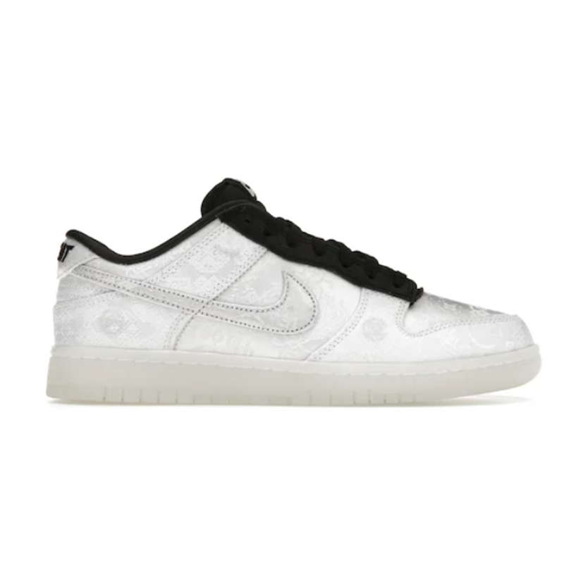 M    Low CLOT Fragment White Fashion sneakers