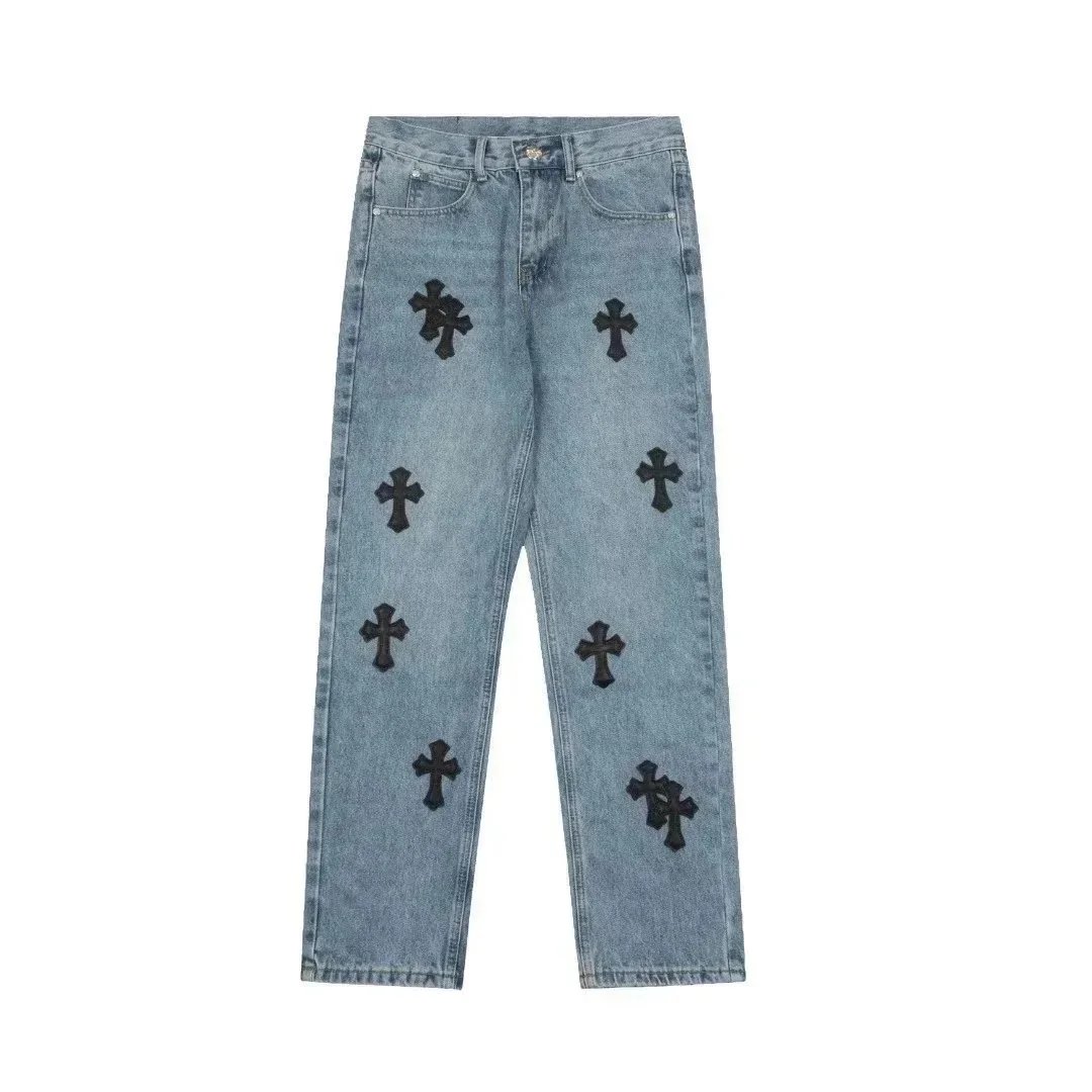 Bstsneaker-Chrome Hearts 24FW svip limited blue jeans 310
