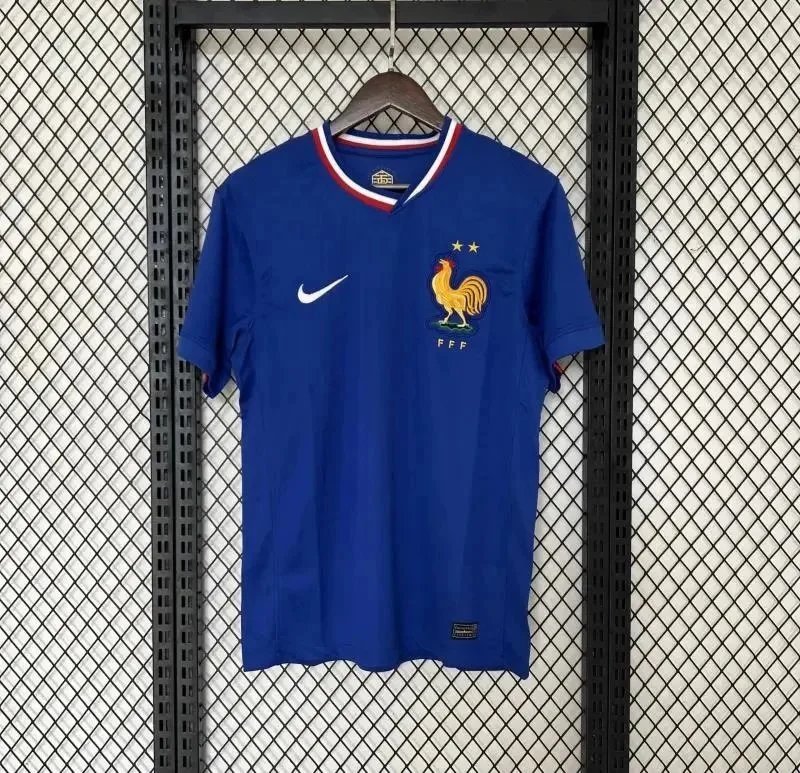 2024 French Cup home jersey size 10 bappe football jersey single shirt adult and children's game training form