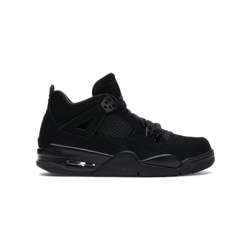 LJR   4 Retro Black Cat Fashion sneakers