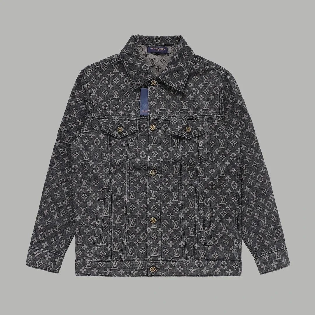 2025 new brand men fashion casual cowboy jacket