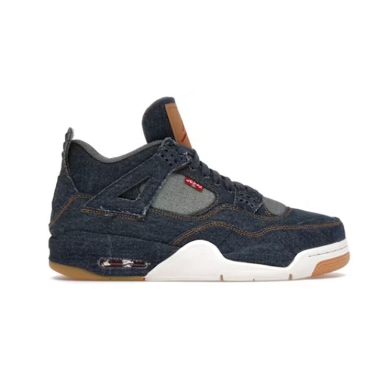 PB   4 Retro Levi's Denim Casual sneakers