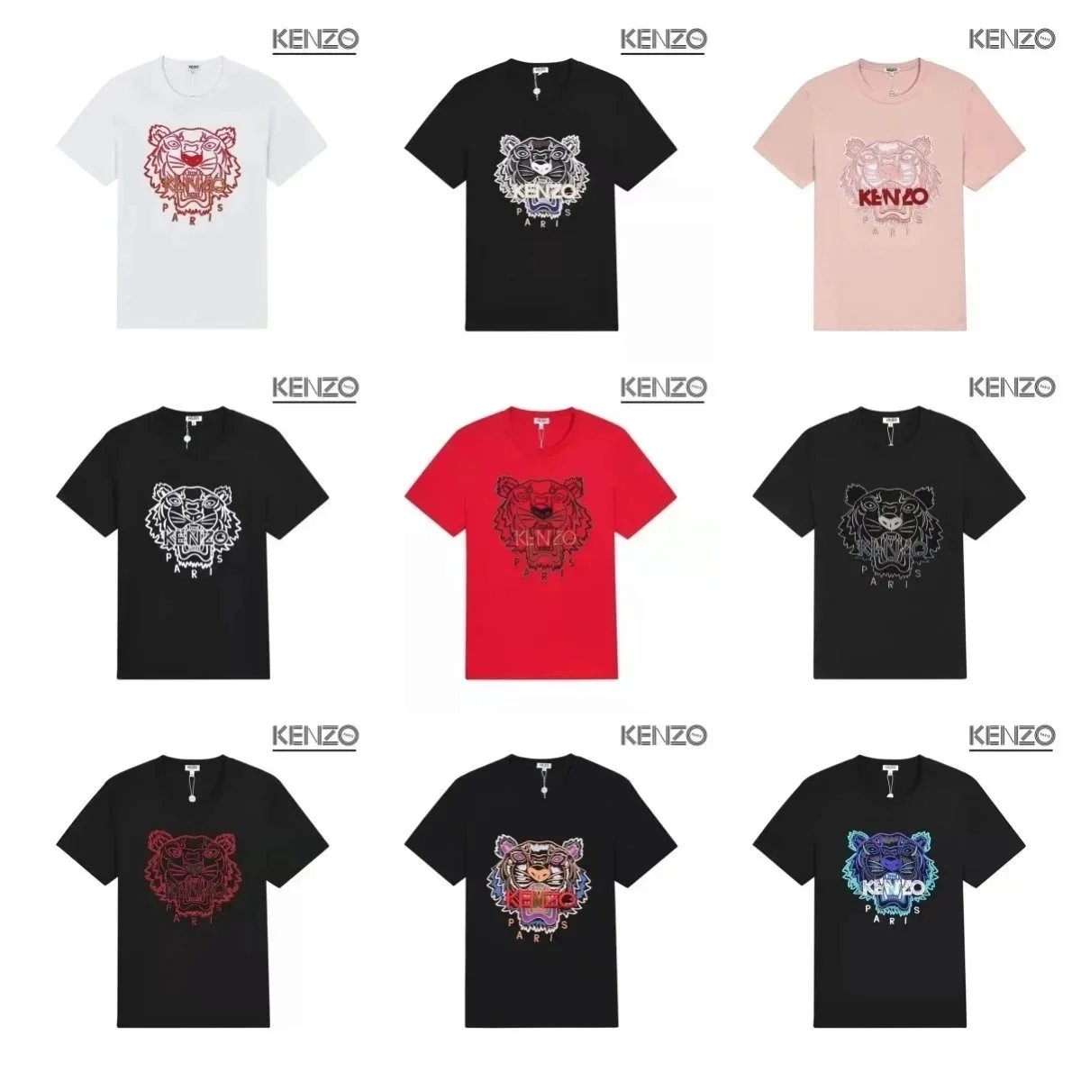 2024 new tiger head short sleeve