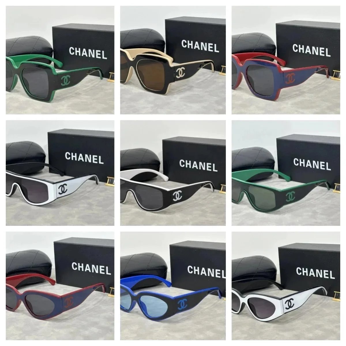 New Cat Eye Sunglasses for Women's Personalized Trendy Glasses