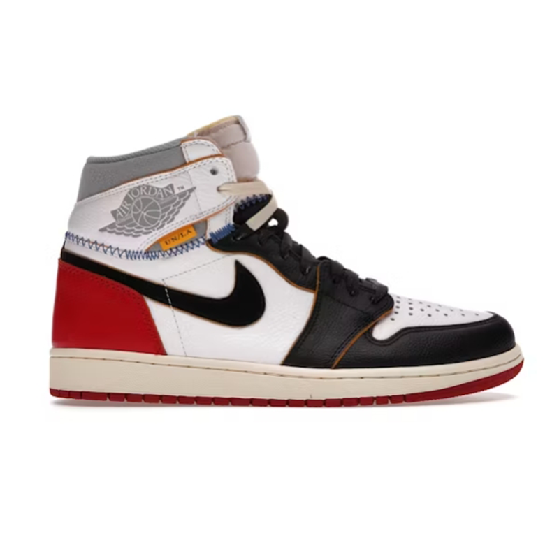 LJR   1 Retro High Union Los Angeles Black Toe Fashion sneakers