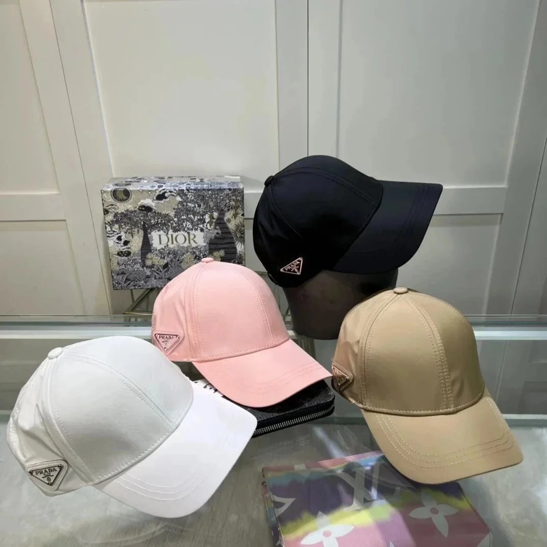 Gorgeous Ball Cap Letter P Baseball Caps For Men Womens Hats Street Fitted Street Portable Sun Visor Beach Travel 7 Colors Adjustable Hat