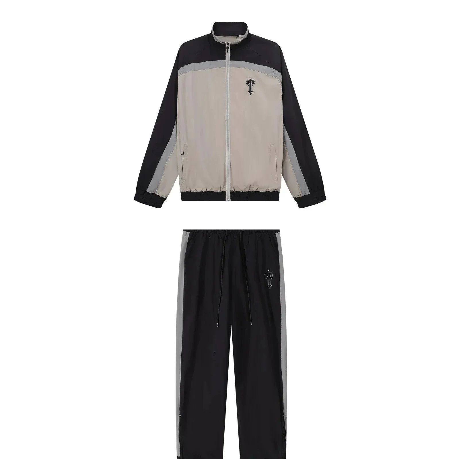 Men's & Women's Hooded Windbreaker Jackets: Embroidered Trench Coats & Casual Sports Suits
