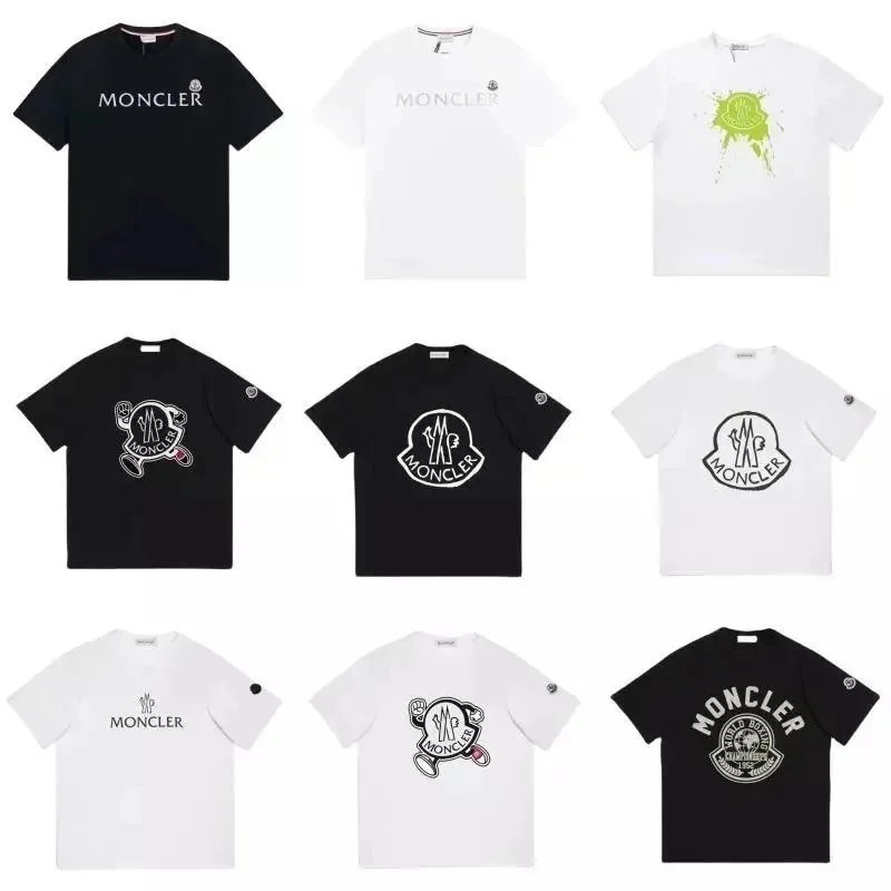 Moncler Unisex Short Sleeve Graphic Logo Tee - Big Kid