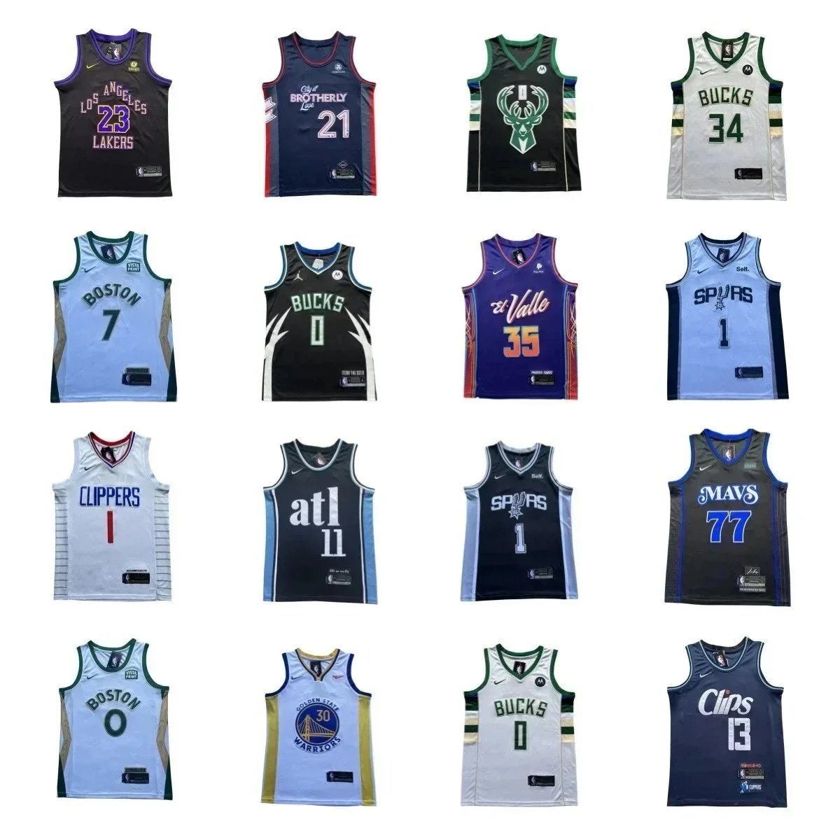 Basketball Ja Morant James Jersey Stephen Curry LaMelo Ball Jimmy Butler Lillard Tatum Devin Booker Kevin Durant Doncic Antetokounmpo