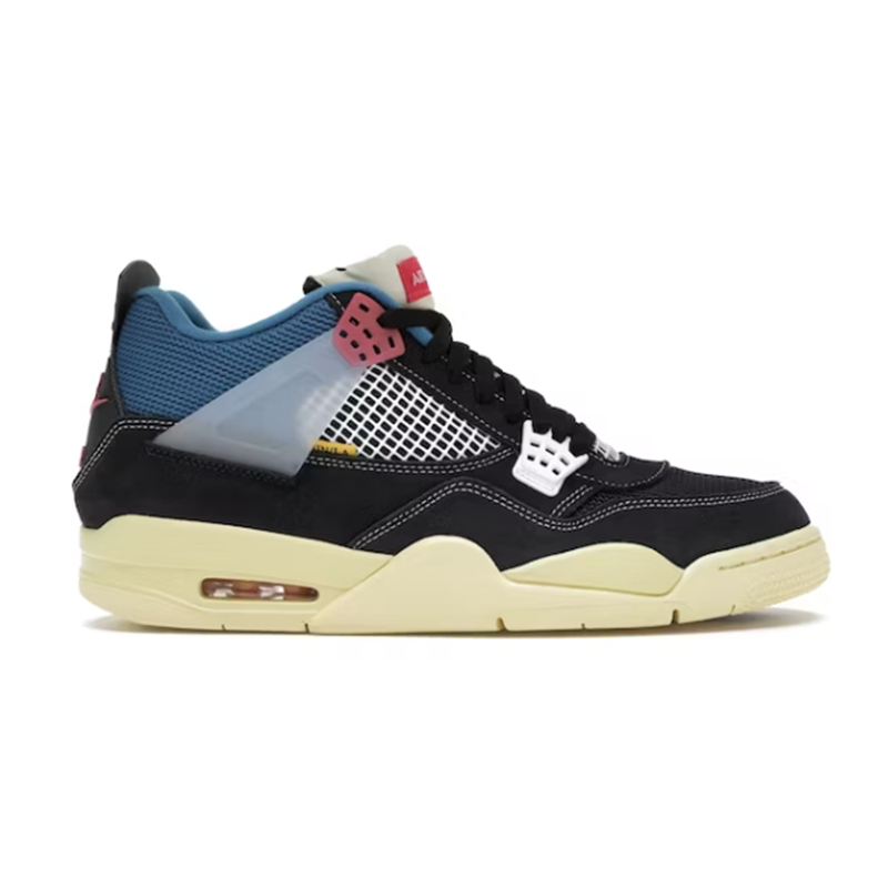 PB   4 Retro Union Off Noir Casual sneakers