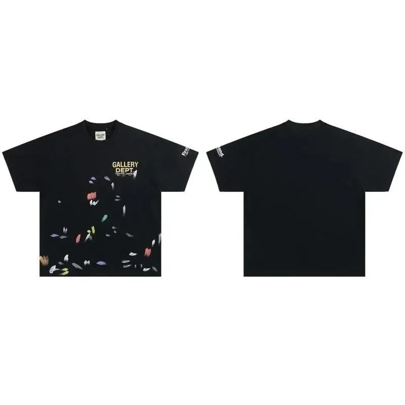 Designer Men T Shirts Summer Fashion Retro Cotton Tees Street Casual Short Sleeve Shirts US S-XL