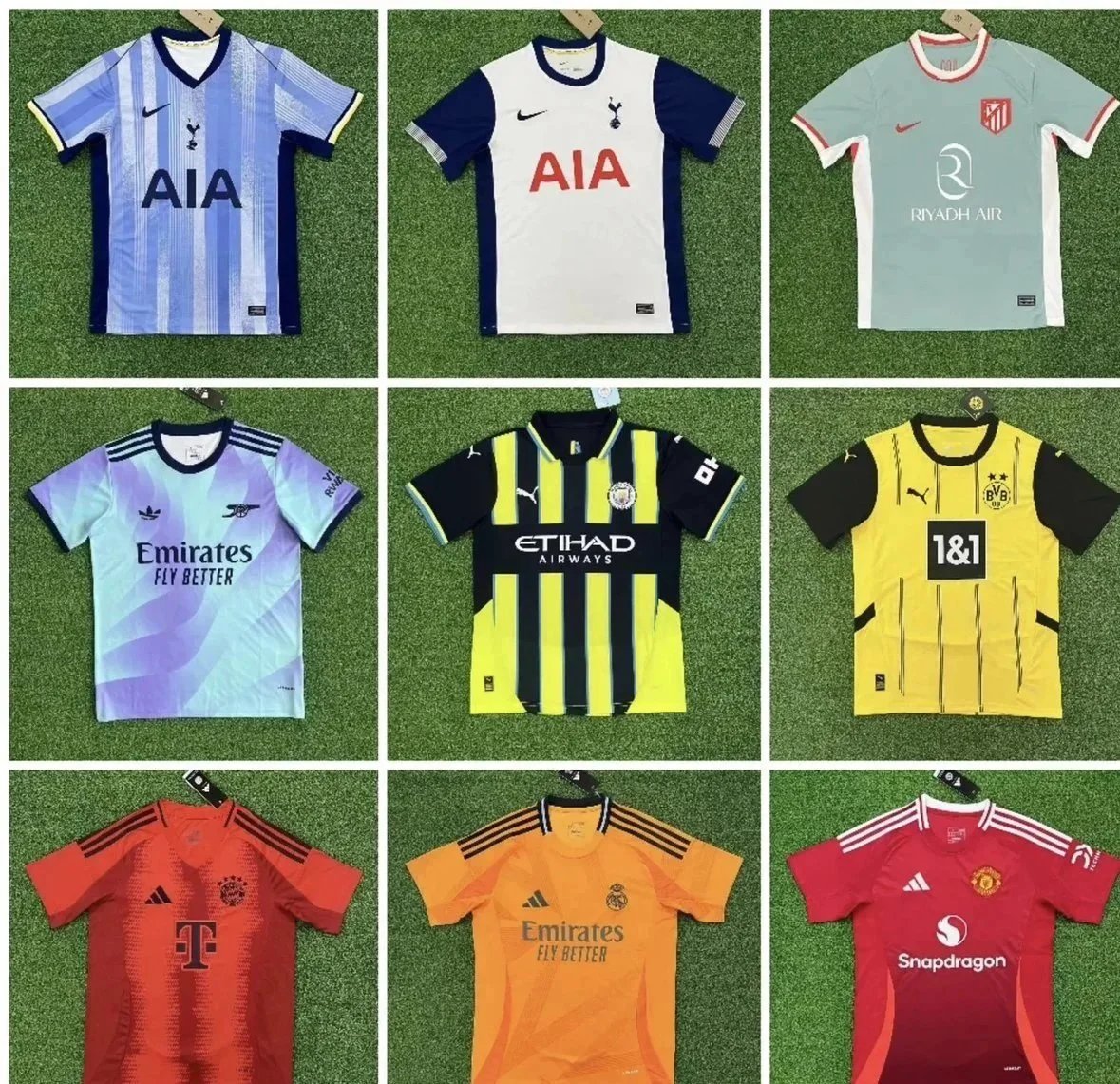 Euro 2024 national team football jersey, England Portugal France Netherlands Spain Germany Brazil Argentina Croatia-01