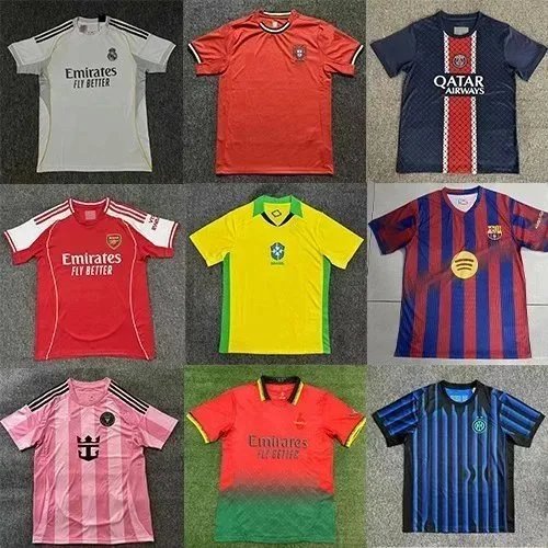 2526 Club National Team Jersey Arsenal Real Madrid Barcelona Miami Portugal