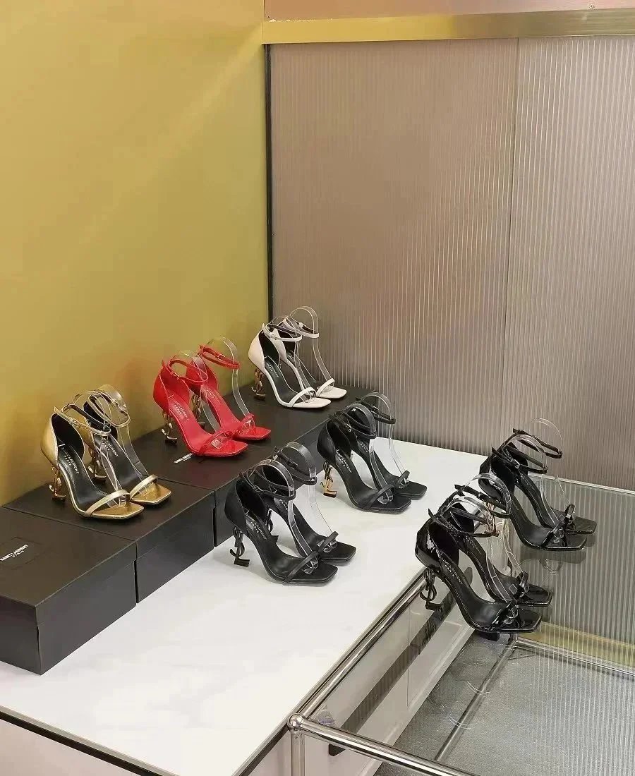 High Heels Sandals for Women - Genuine Leather Designer Wedding Shoes