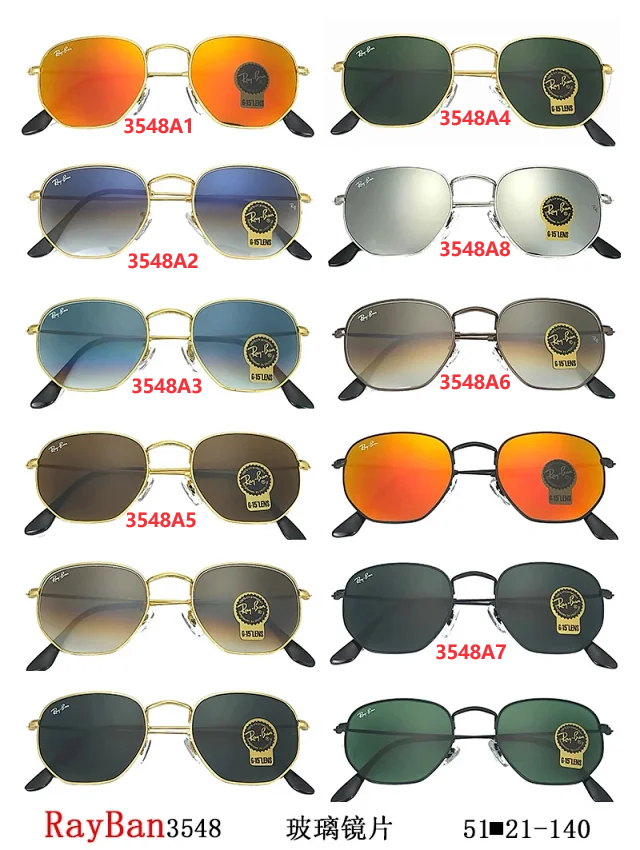 Sunglasses Ray Ban rb3548n Hexagonal Sunglasses Classics Polarized