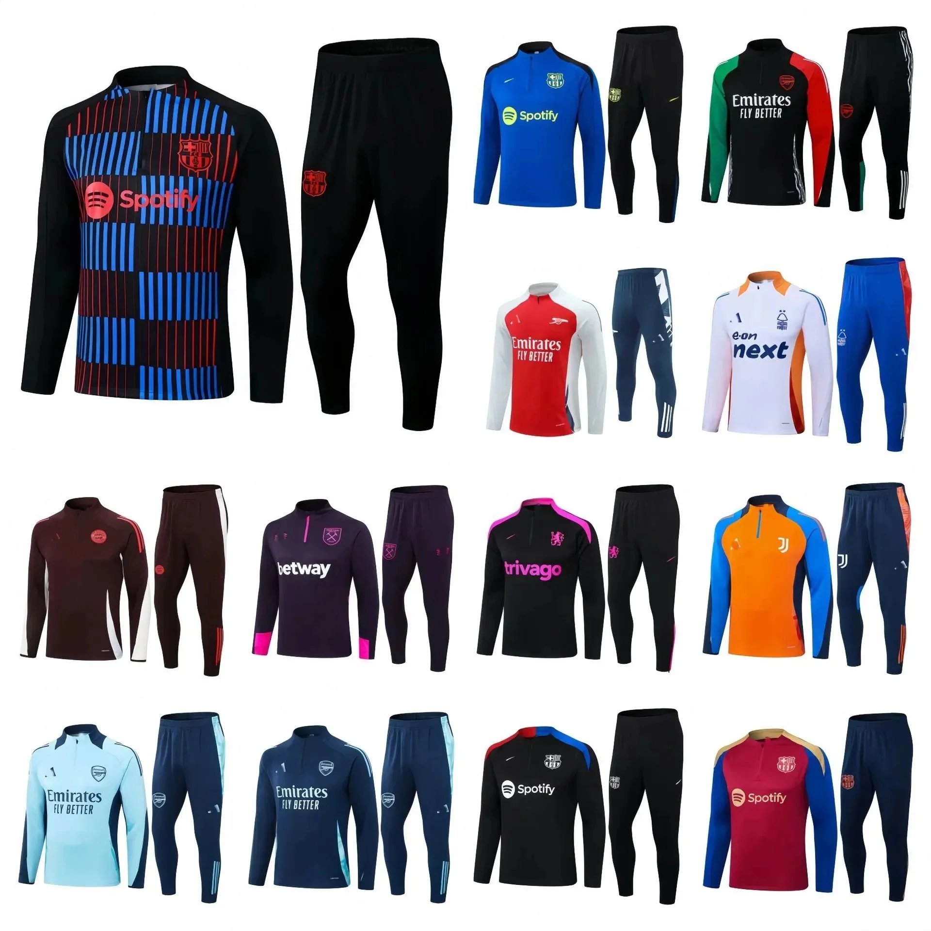 Kids PSGES Clothing kids kit man 2024 25 Tracksuits soccer tracksuit Edition Single Top BarcelonaES LAMINE YAMAL 19 training outfit jerseys Match Emblem
