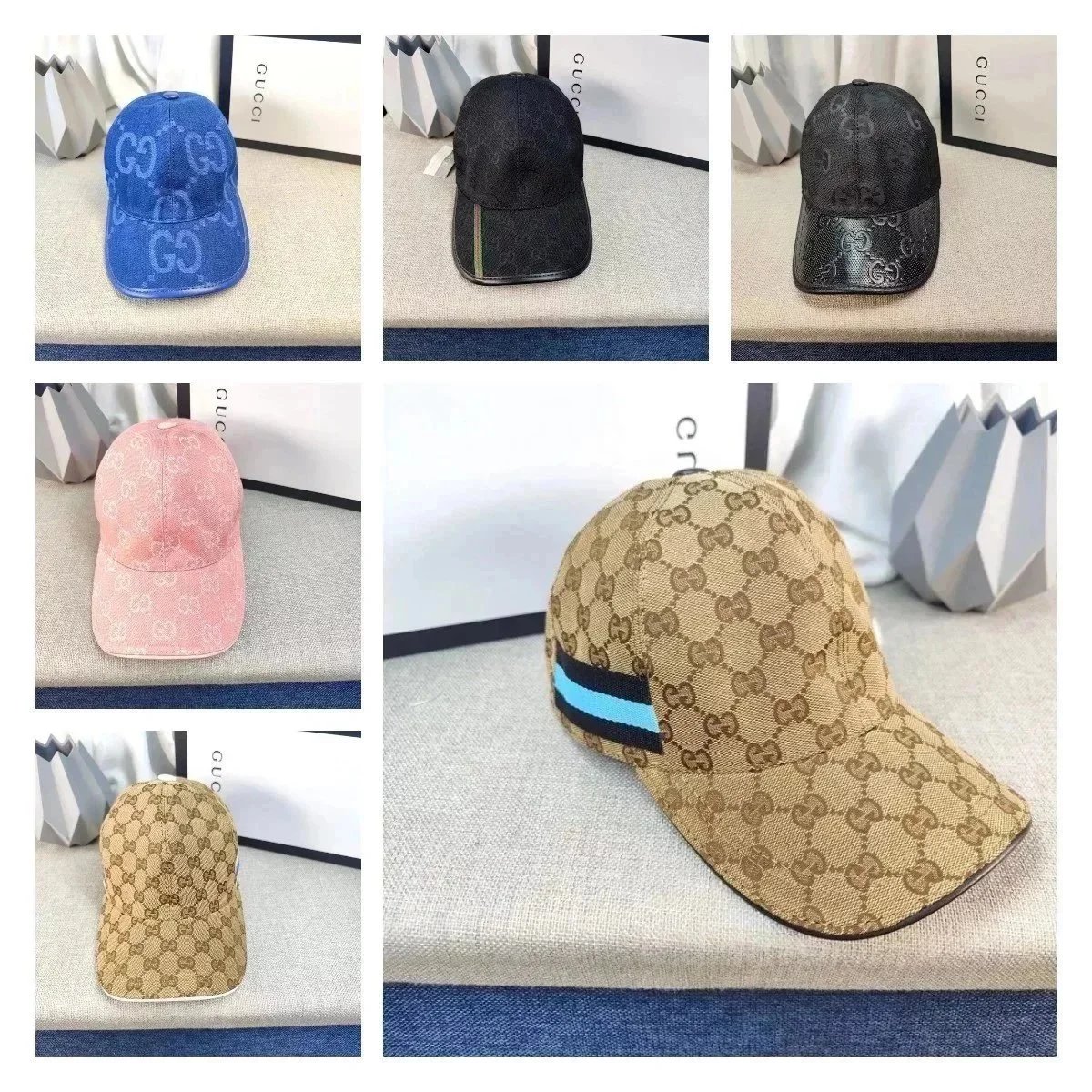 Women Men Snapbacks Hat Designer Letter Golf Cap Classic Stripe Sport Baseball Caps Casquette L230523
