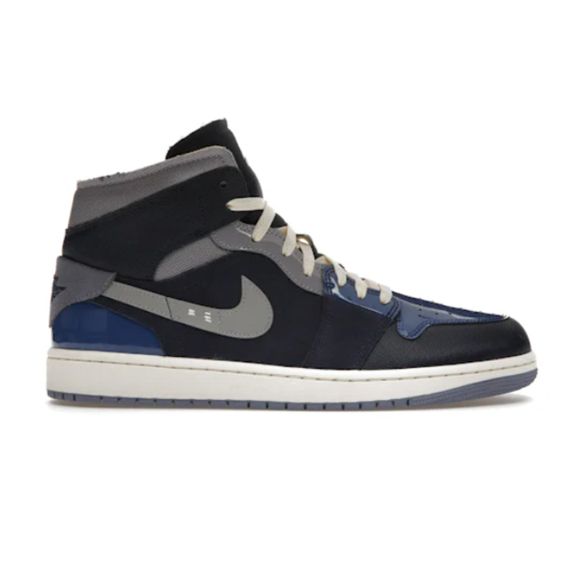 1 Mid SE Craft Obsidian French Blue Ashen Slate White Casual sneakers