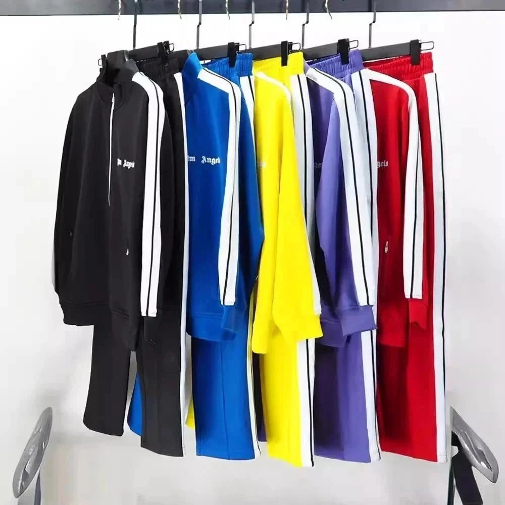 Men's Designer Tracksuit - 2024 Sportswear Sweatsuit with Cardigan & Joggers, Long Sleeve Zipper, Crew Neck, Comfortable Gym Clothes