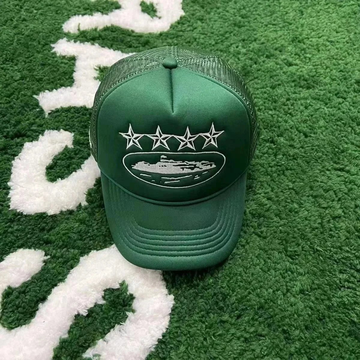 Embroidered Cotton Trucker Hat Unisex Hip Hop Baseball Cap with Custom Logo