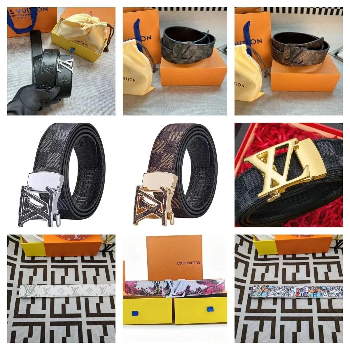 New fashion Joker classic business belt -008