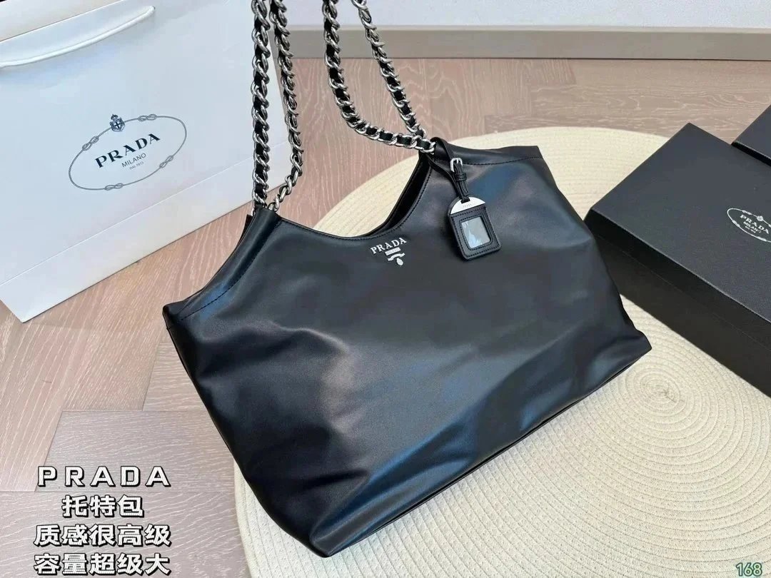 Luxury Caviar Leather Designer Tote Bag for Women - Quilted Flap Chain Crossbody Purse