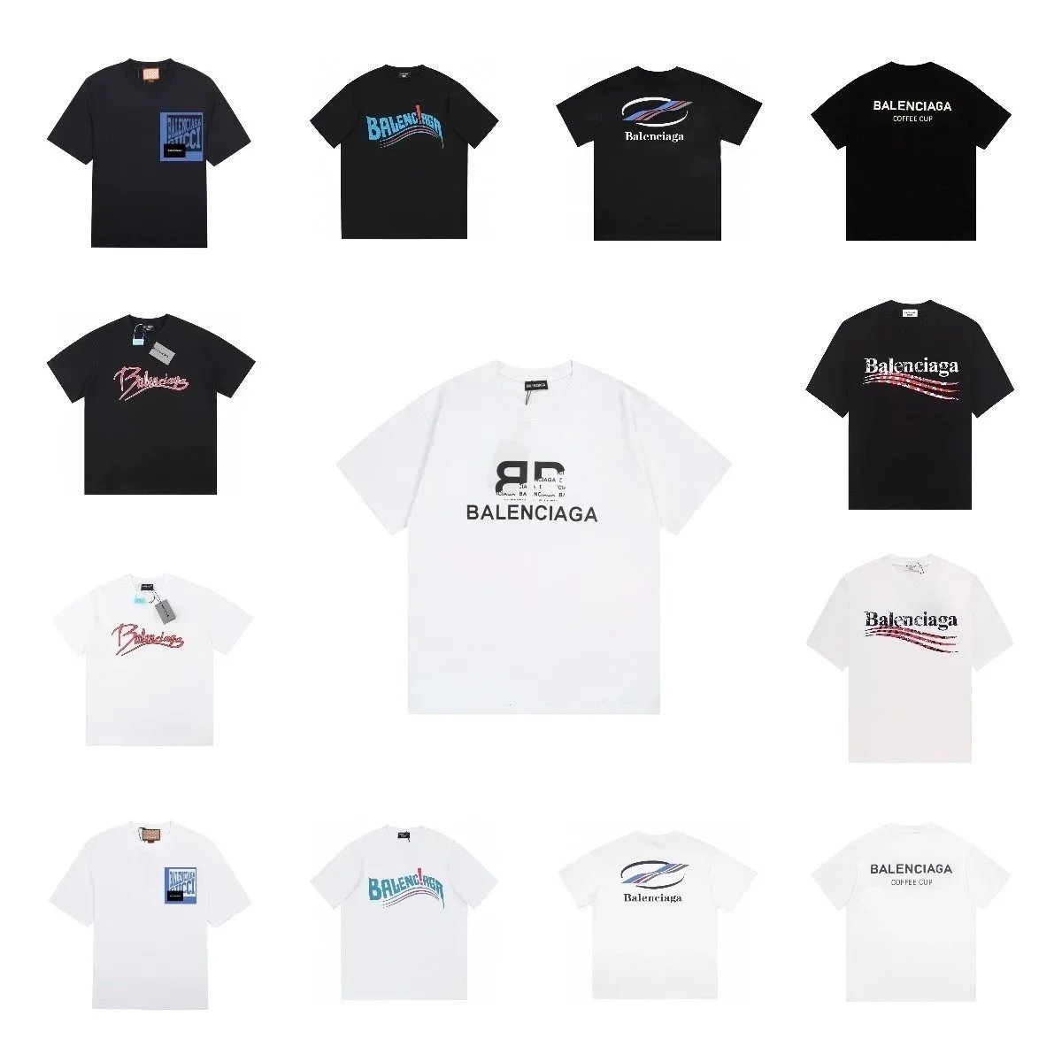 A21 High Version Joker Loose Casual Short Sleeve