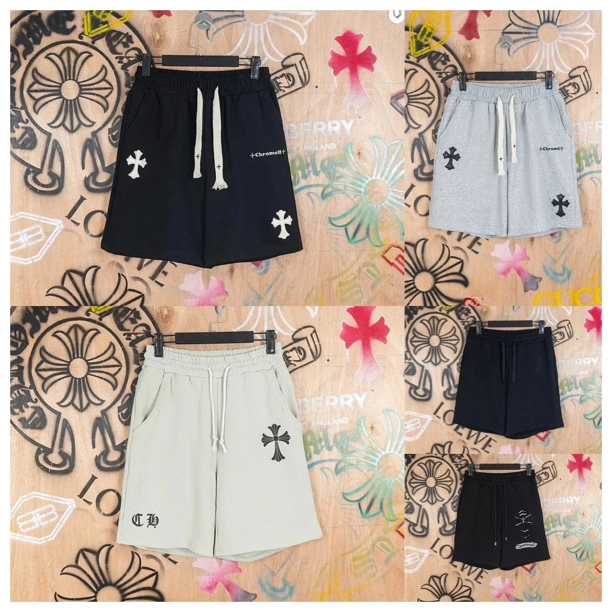 Chrome Hearts classic fashion shorts