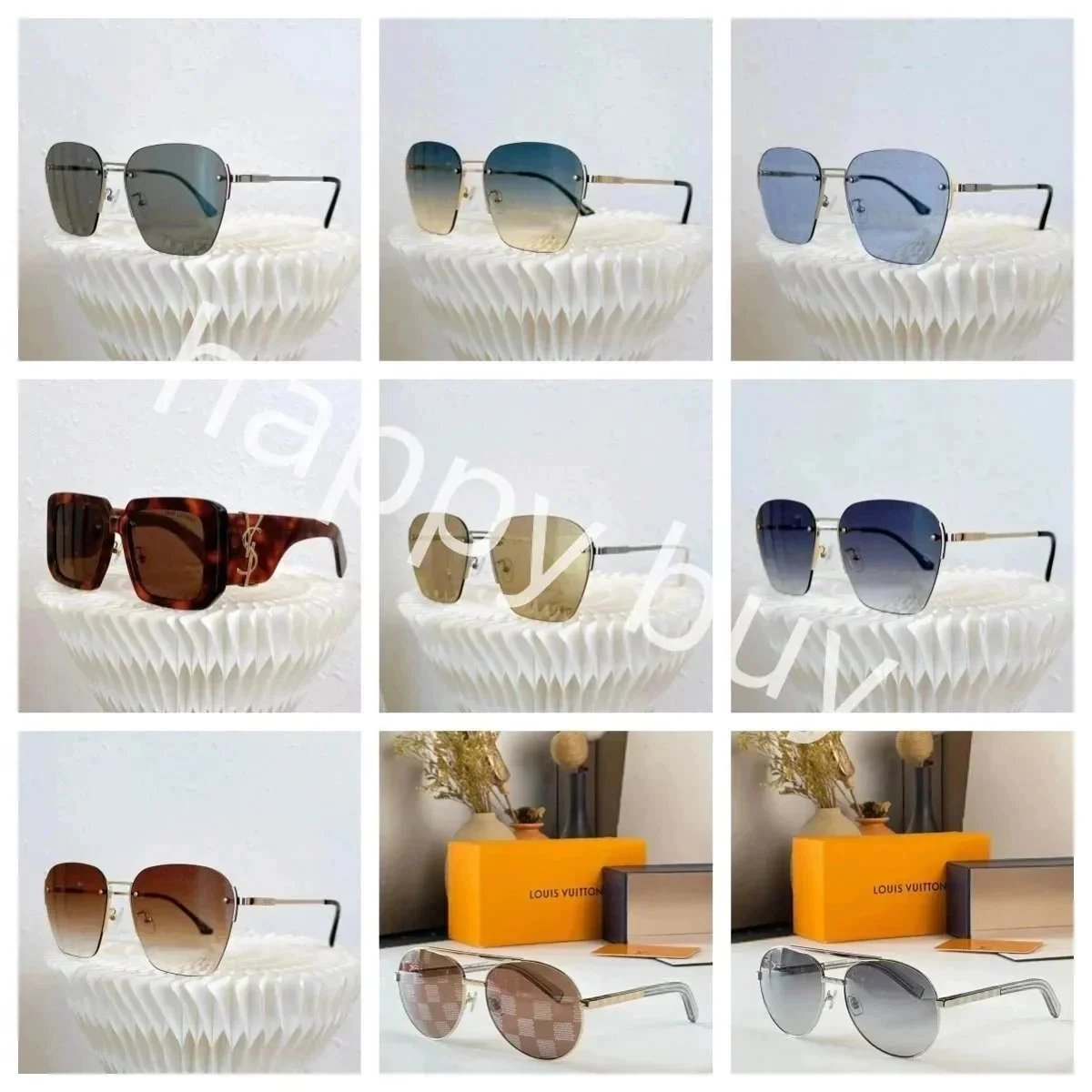 Polarized Sunglasses 2025 Designer Sunglasses for Women and Men, Luxury Hexagonal Retro Classic Gradient Sunglasses
