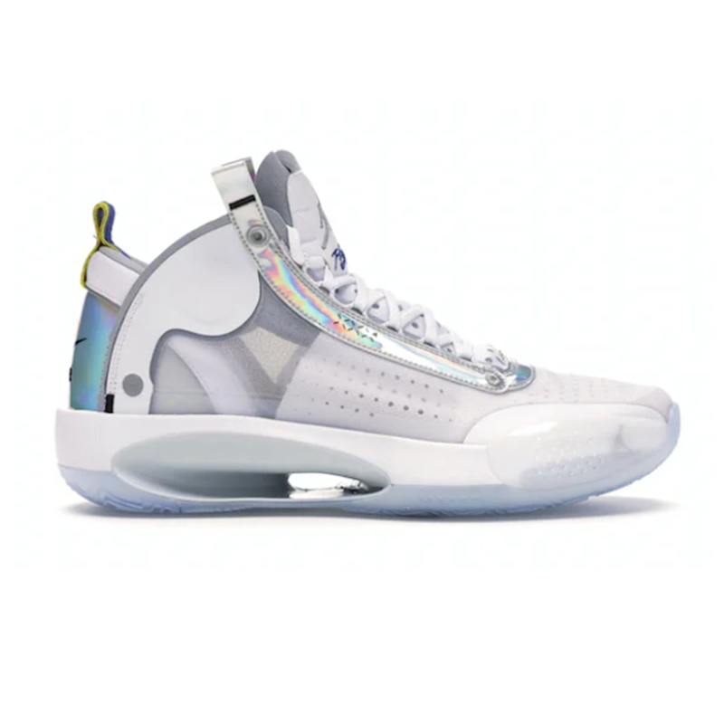 XXXIV White Metallic Silver Casual sneakers
