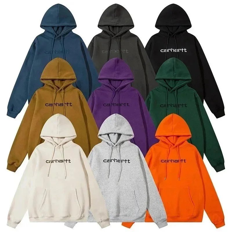 Wholesale Factory Blank Pullover Loose Fit Hoodies with Joggers 2025 Autumn New Style Men Hoodies