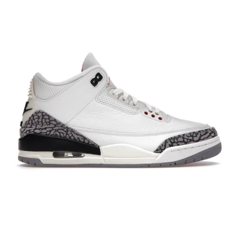 3 Retro White Cement Reimagined Fashion sneakers