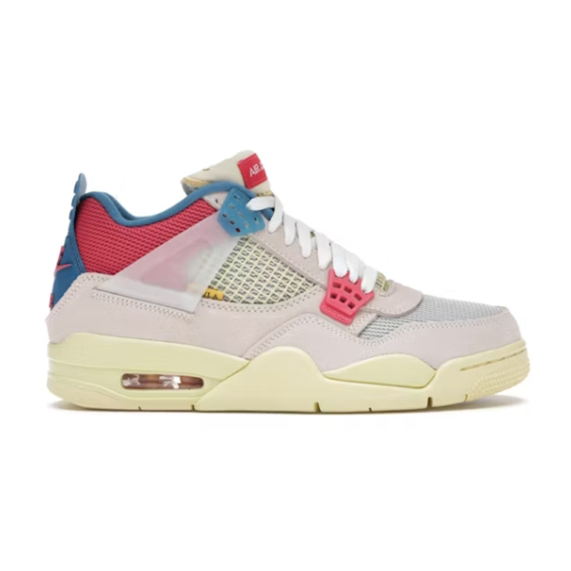 PB   4 Retro Union Guava Ice Casual sneakers