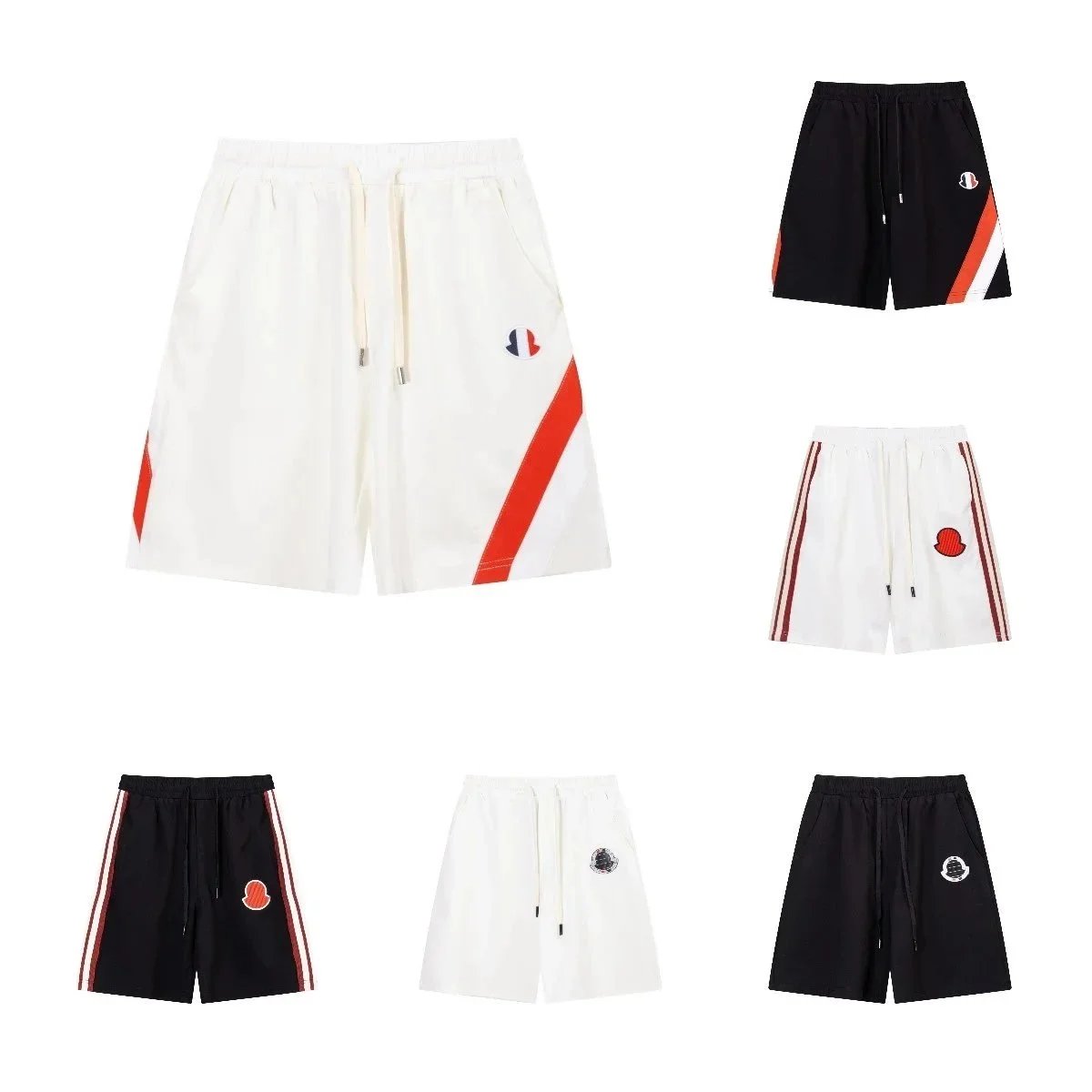 Cotton Striped Shorts: Men's Casual Summer Shorts, Classic Color Design, Size M-XXL. Burgundy Shorts Mens Option Available.