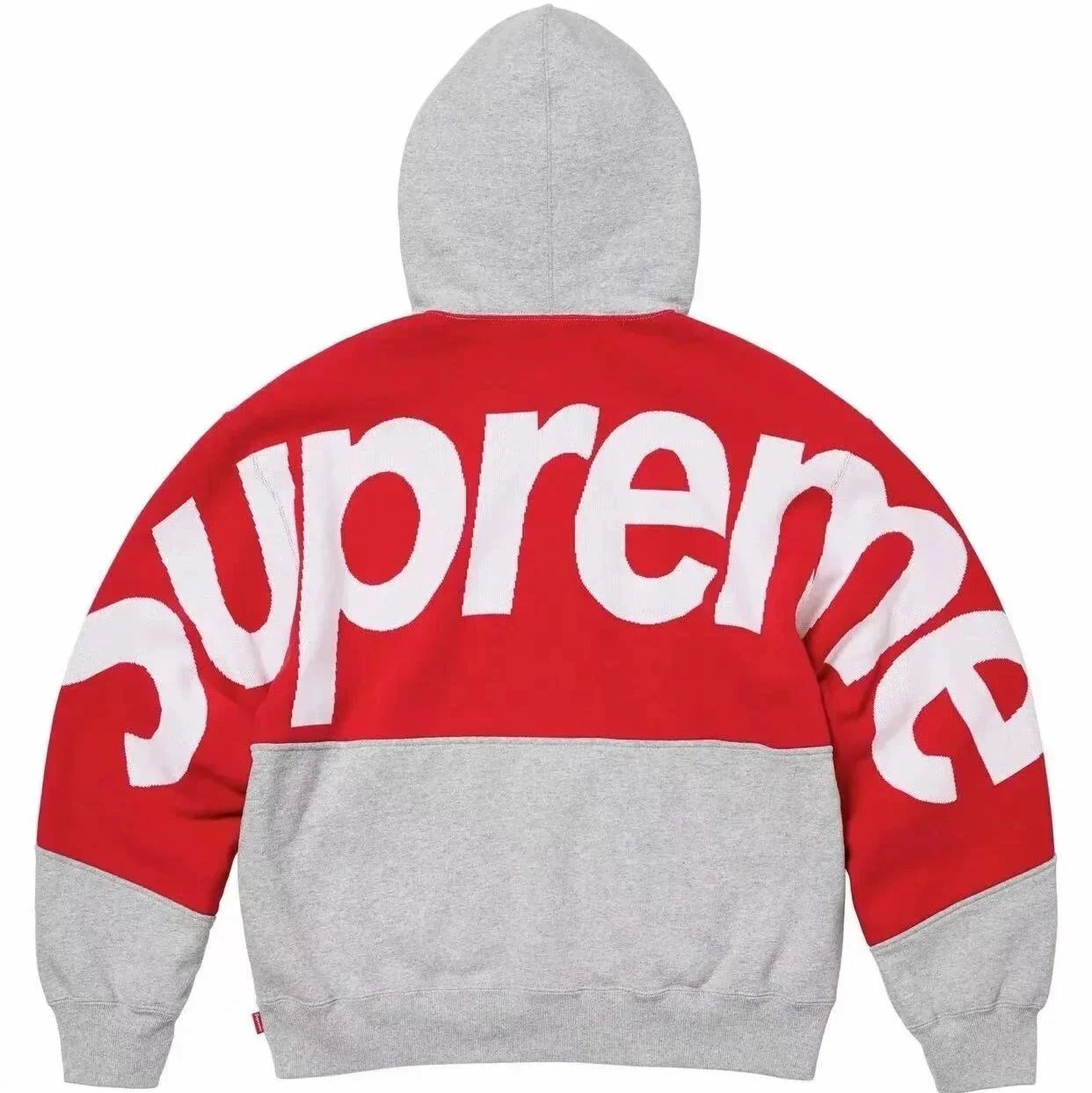 Big Logo Jacquard Hooded Sweatshirt