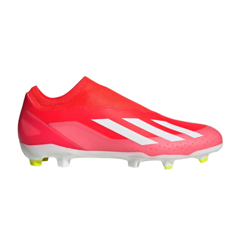 Crazyfast League Laceless FG Solar Red Cloud White Team Solar Yellow