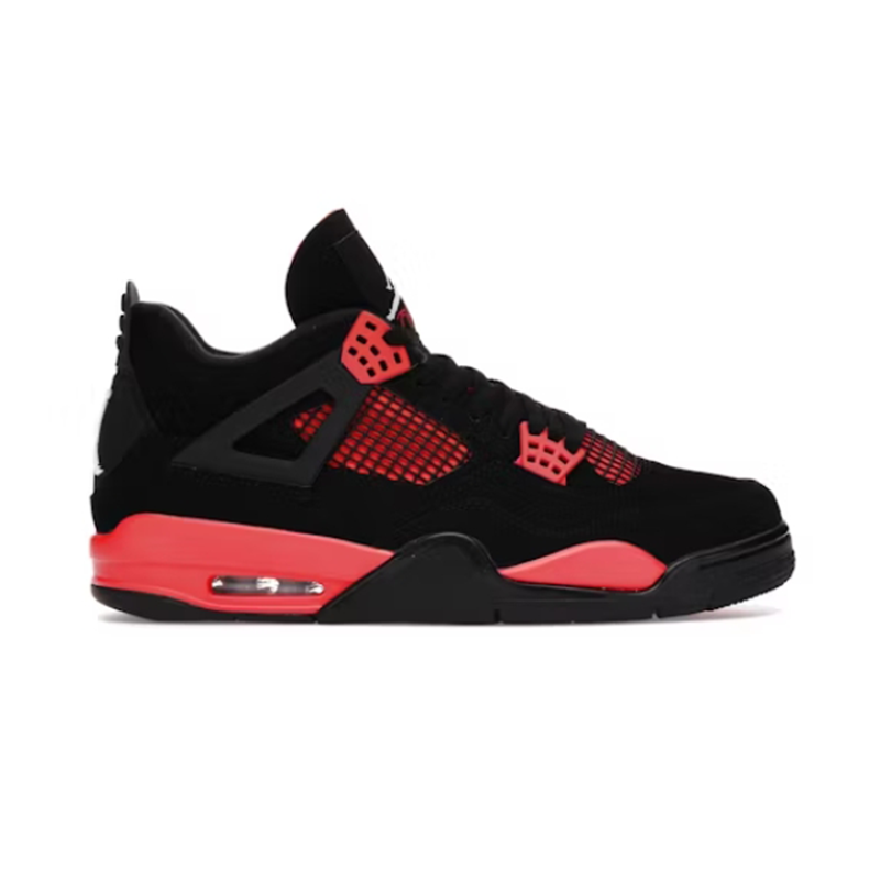 LJR   4 Retro Red Thunder Fashion sneakers