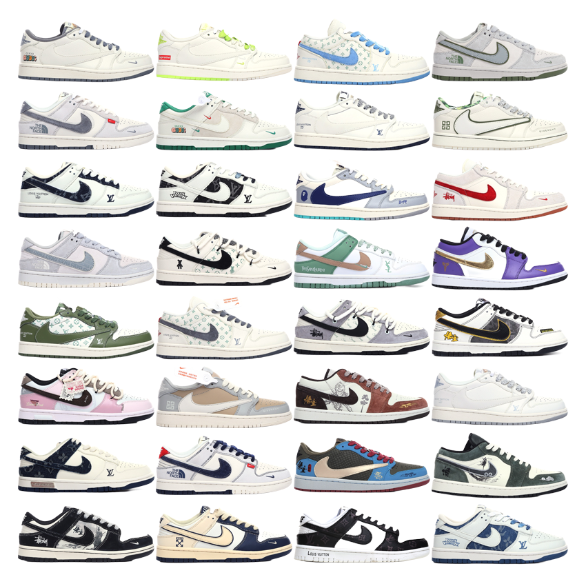 Nike Air Jordan 1 Low Men / Unisex Classic Casual Lifestyle Shoes AJ1 Pick 1-05