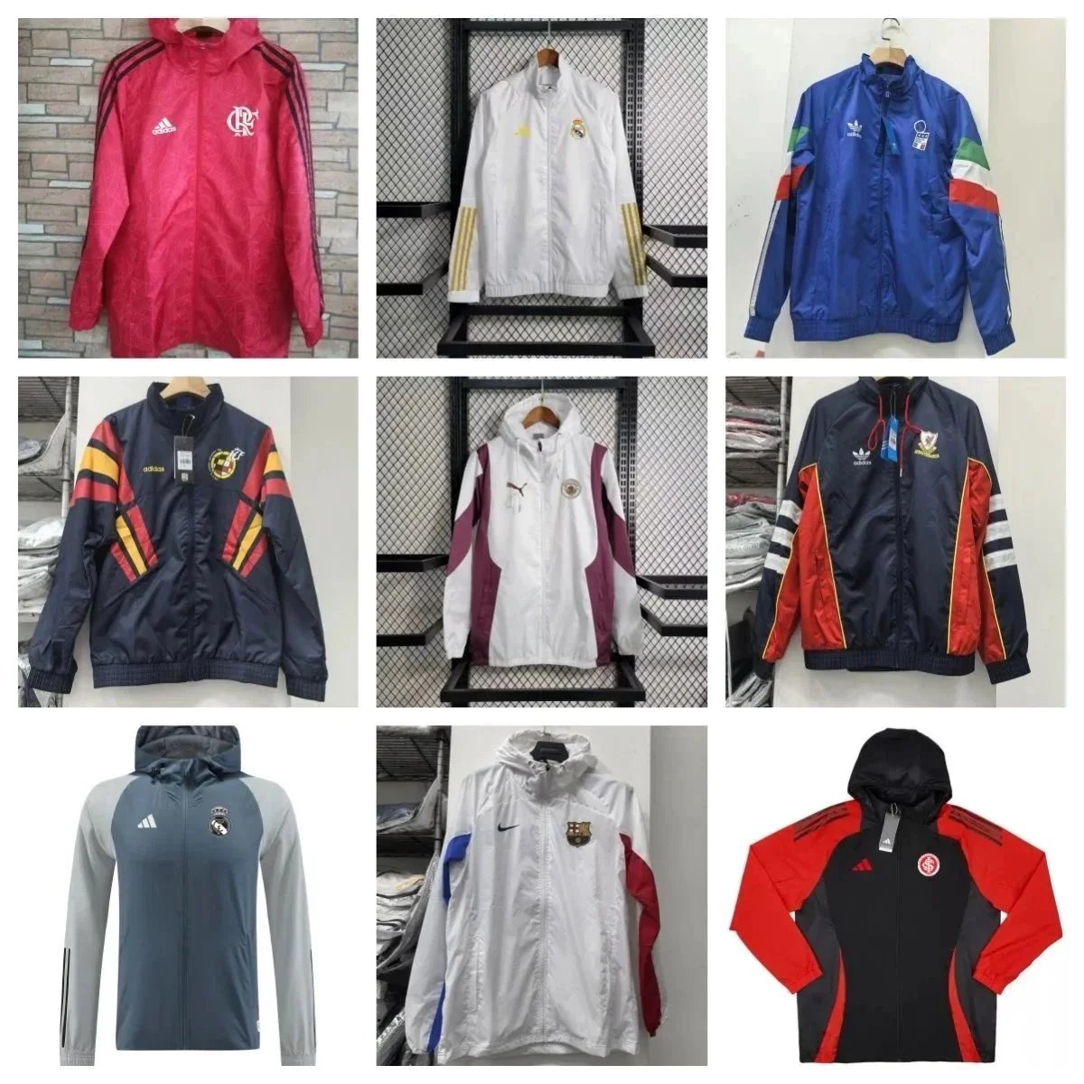 B511 fashion Joker football windbreaker