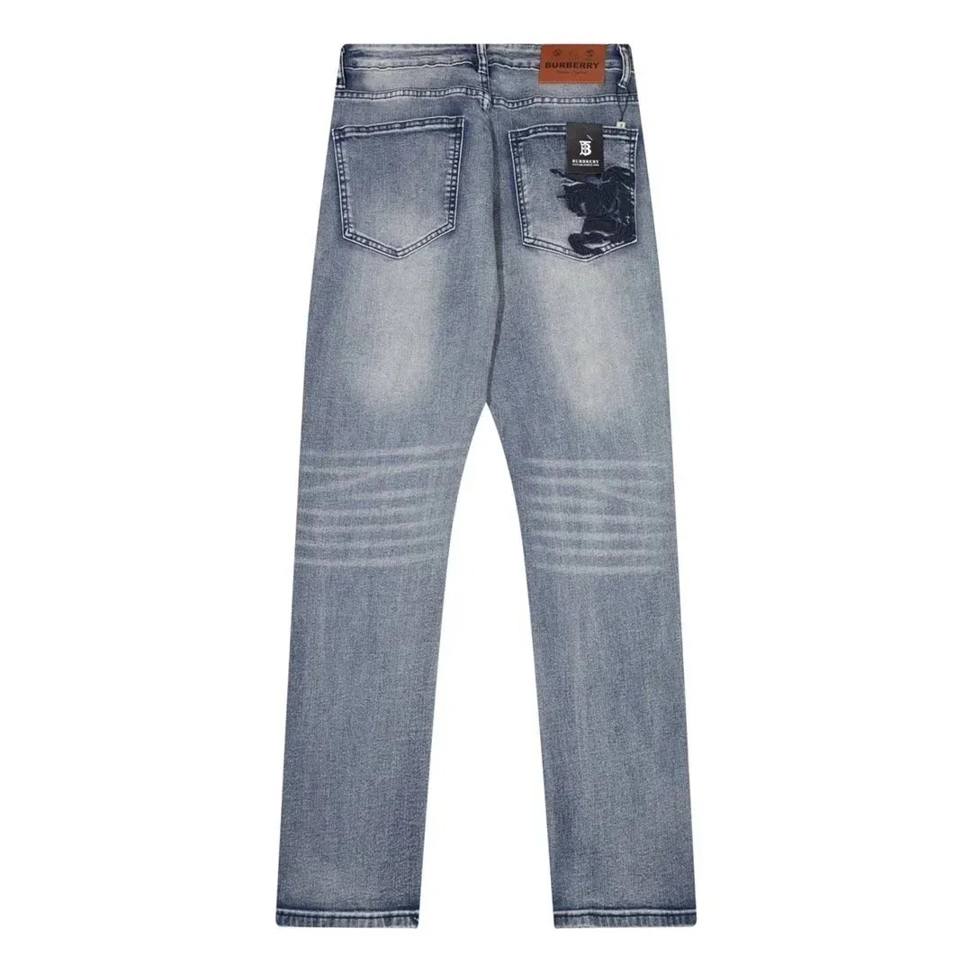 Ksubi Men Jeans 36x32 Medium Wash Blue Chitch Half Way Slim Tapered Fit Denim