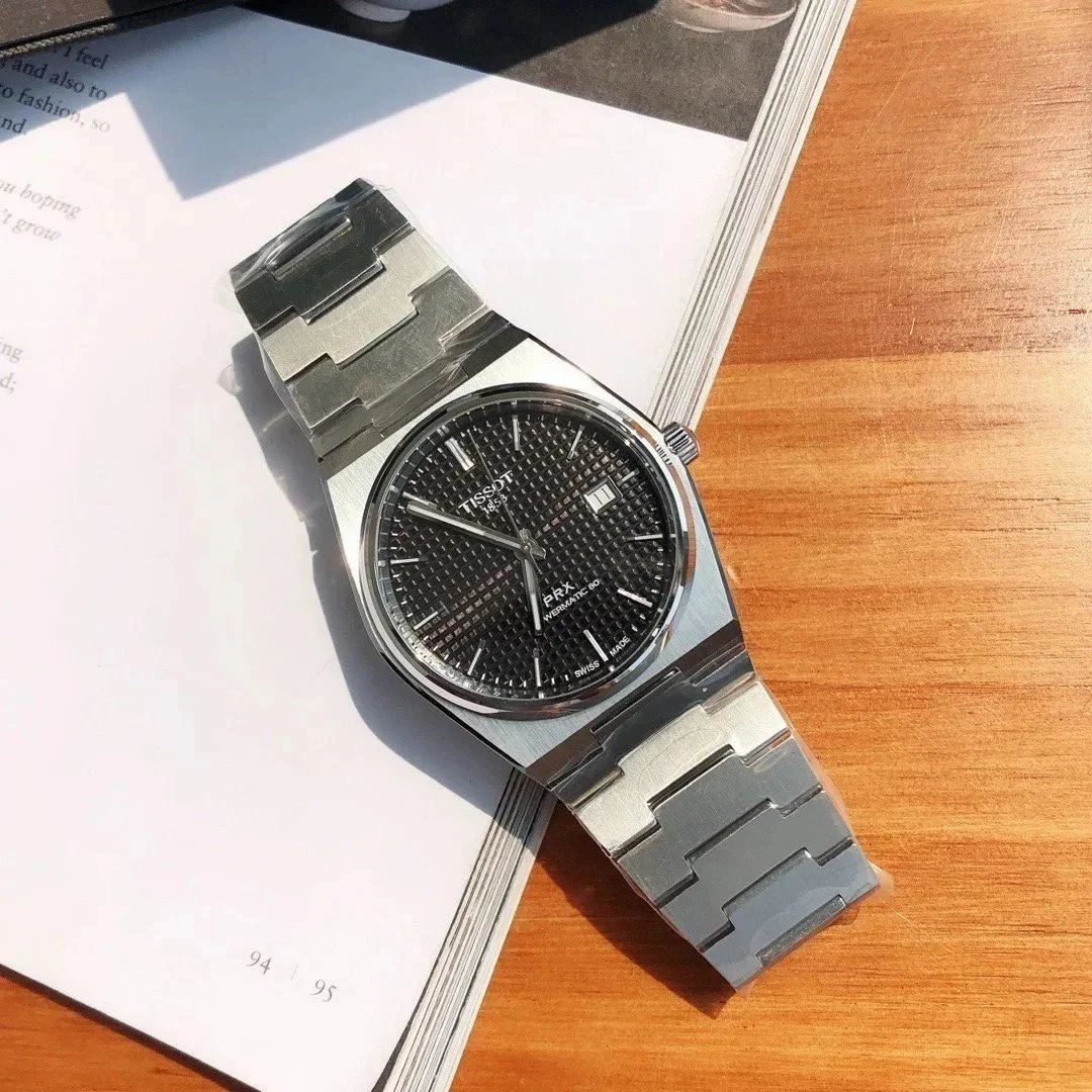 Tissot PRX Powermatic 80 Blue 40mm Box & Papers- Bought In AD Switz